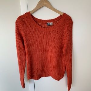 Burnt Orange Roxy Sweater